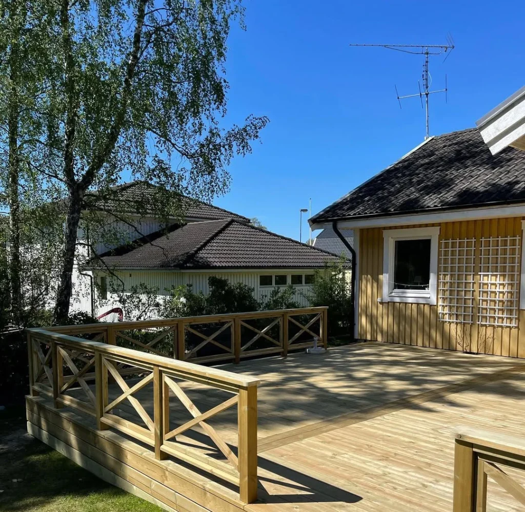 En till fin altan åt nöjd kund i Åkersberga 😄👍🏼