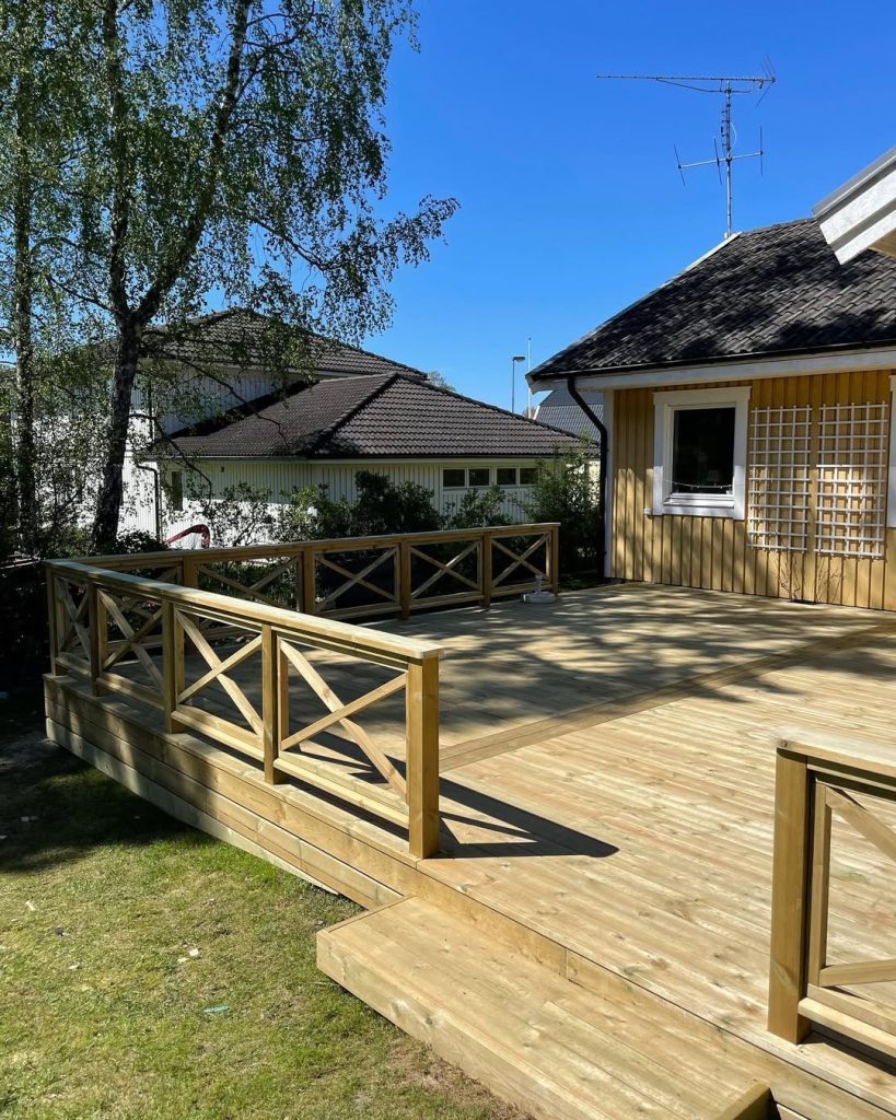 En till fin altan åt nöjd kund i Åkersberga 😄👍🏼