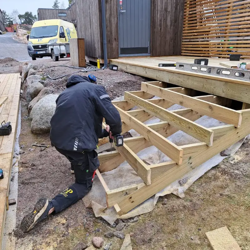 Trappbygge idag. (1)